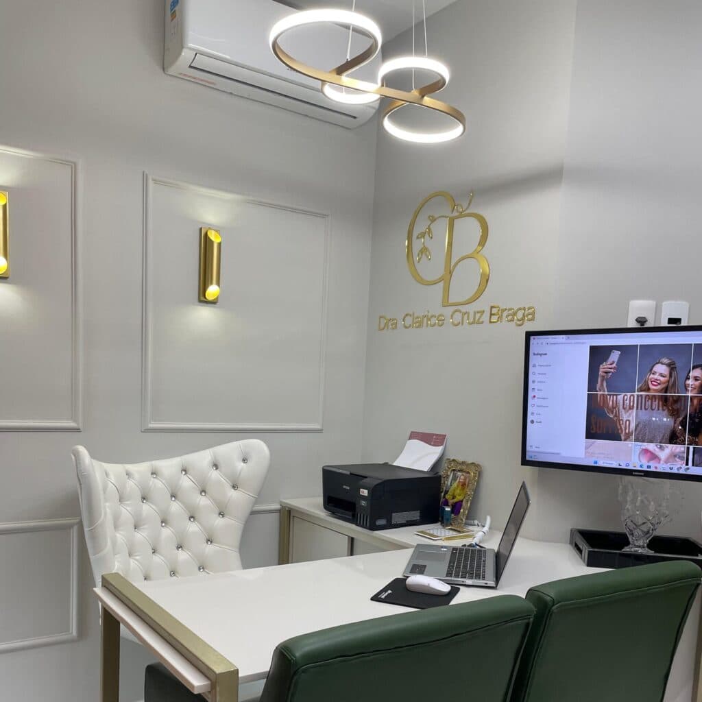 Consultório da Dra. Clarice Braga na Oral Center